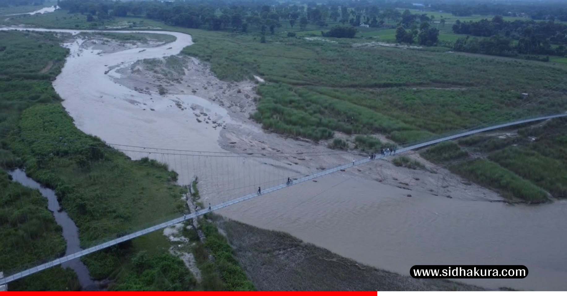 मेचीनगरको निन्दा खोलामा ‘मल्टिस्पान’ पुल निर्माण