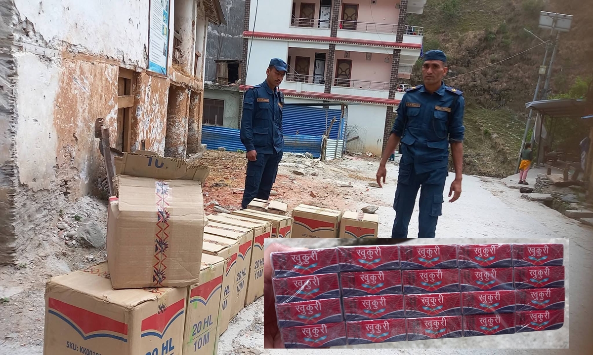 भारतबाट नक्कली चुरोट नेपालमा तस्करी, पहाडमा समेत छ्यापछ्याप्ती