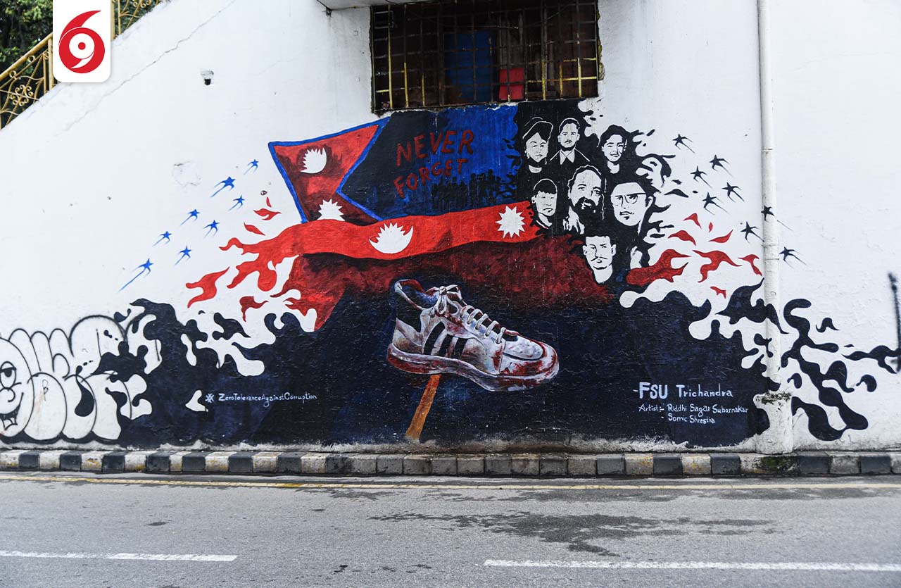 जेनजी आन्दोलनपछि बदलिएका काठमाडौँका पर्खालहरू (तस्विरहरु)