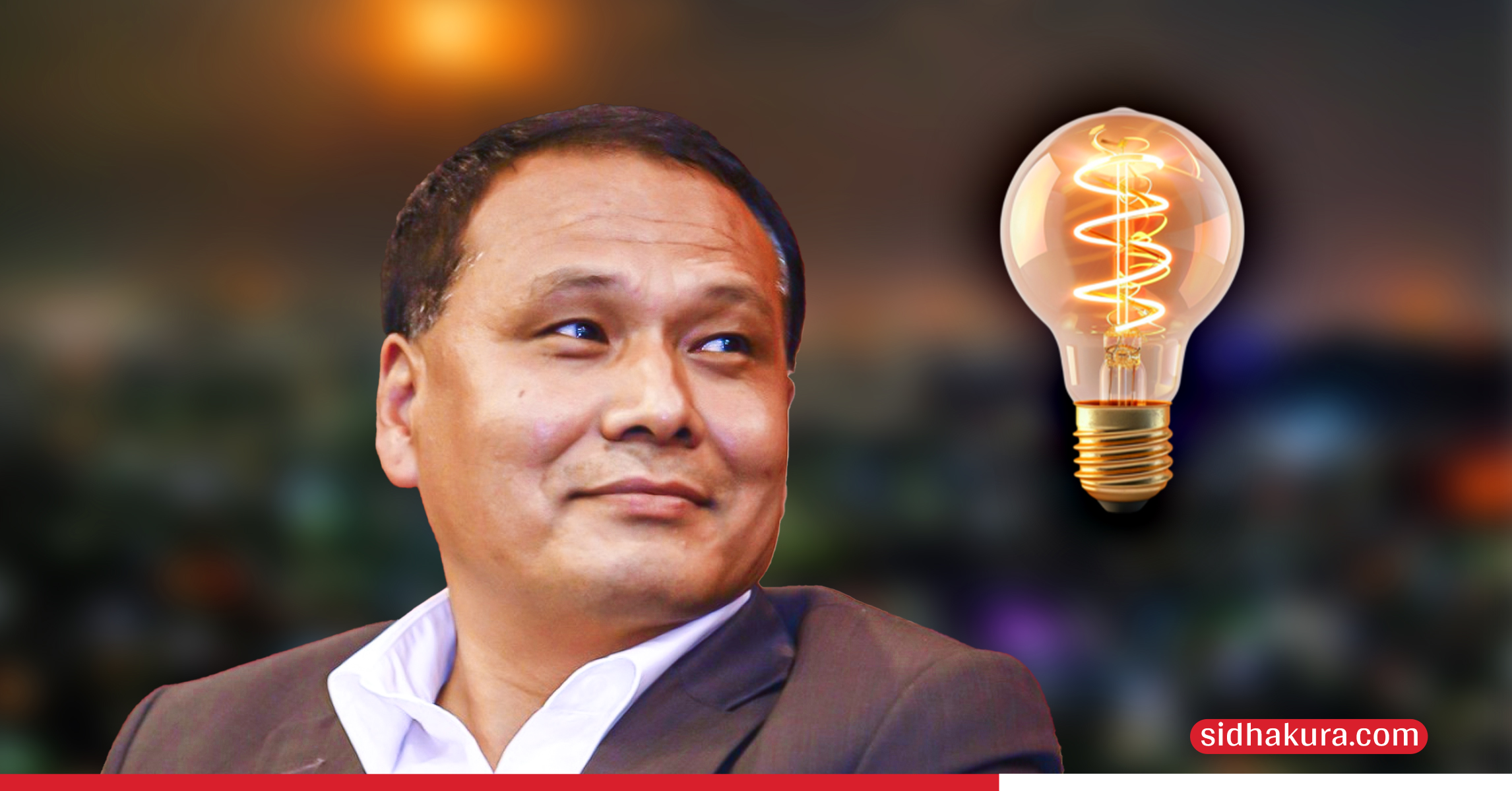 उर्जा मन्त्री कुुलमान आफै उपस्थित भएर उज्यालो पाटीको घोषणा सभा गर्दै