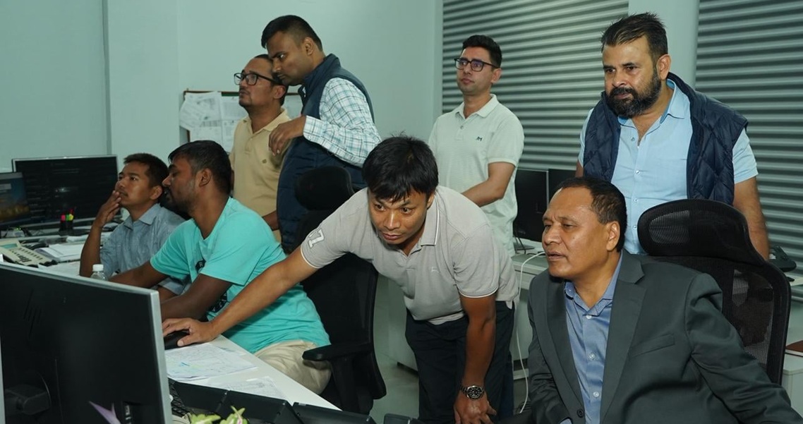 छिनछिनमा बत्ती गएपछि कुलमानले गरे भार प्रेषण केन्द्रको अनुगमन