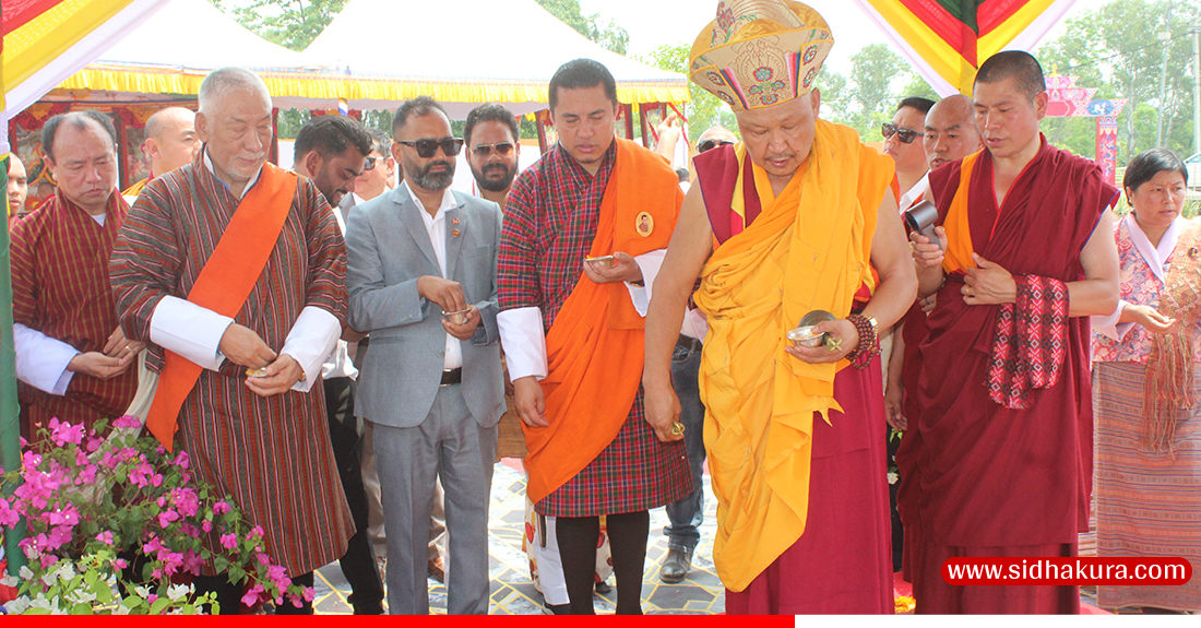 लुम्बिनीमा भुटानी गुम्बा निर्माण सुरु, नेपाल–भुटान सम्बन्ध थप प्रगाढ हुने विश्वास