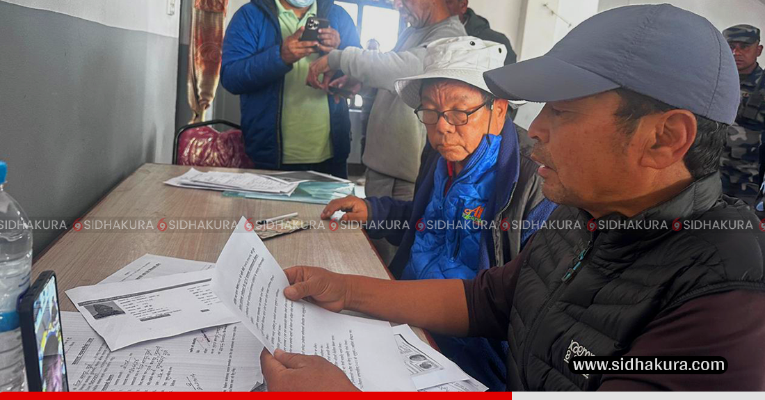 महावीर पुन म्याग्दीबाट स्वतन्त्र उम्मेदवार बन्दै, मनोनय दर्ताको प्रक्रियामा