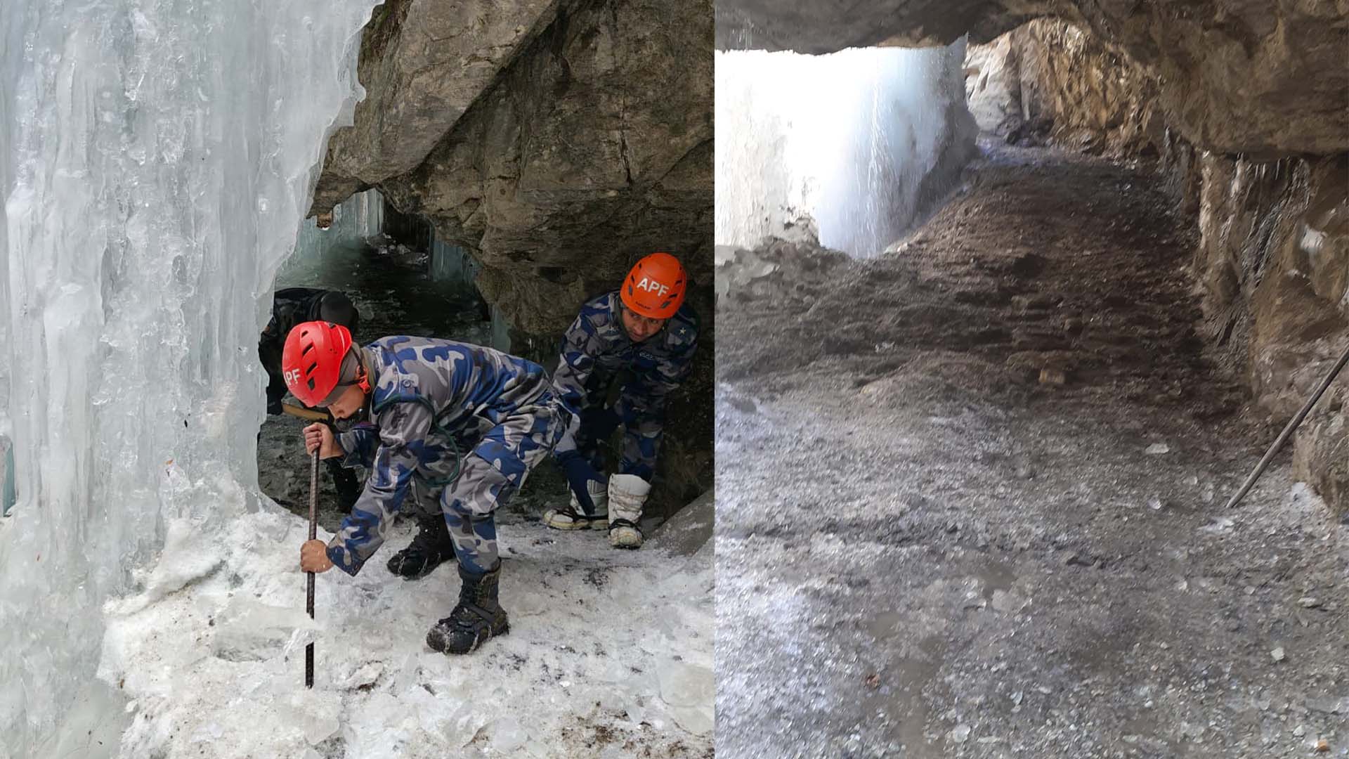 मनाङ बरफ काटेर पाँच दिनपछि खुल्यो नार्पु जाने बाटो, मतदाता गाउँ फर्किँदै