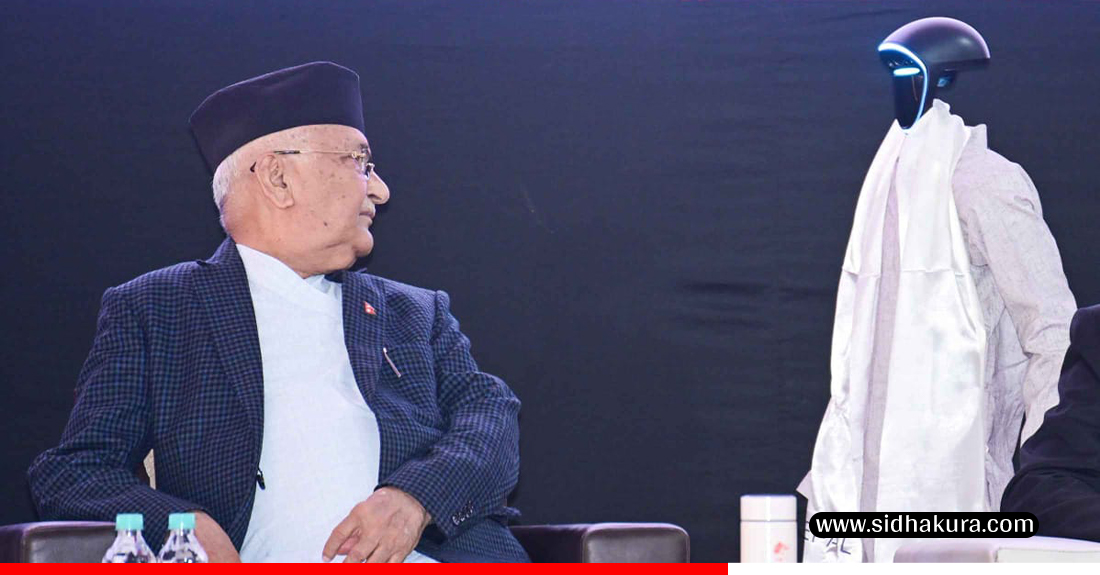 ‘नाडा अटो शो २०२५’मा दौरा सुरुवाल लगाएकाे रोवोट (तस्विरहरु)