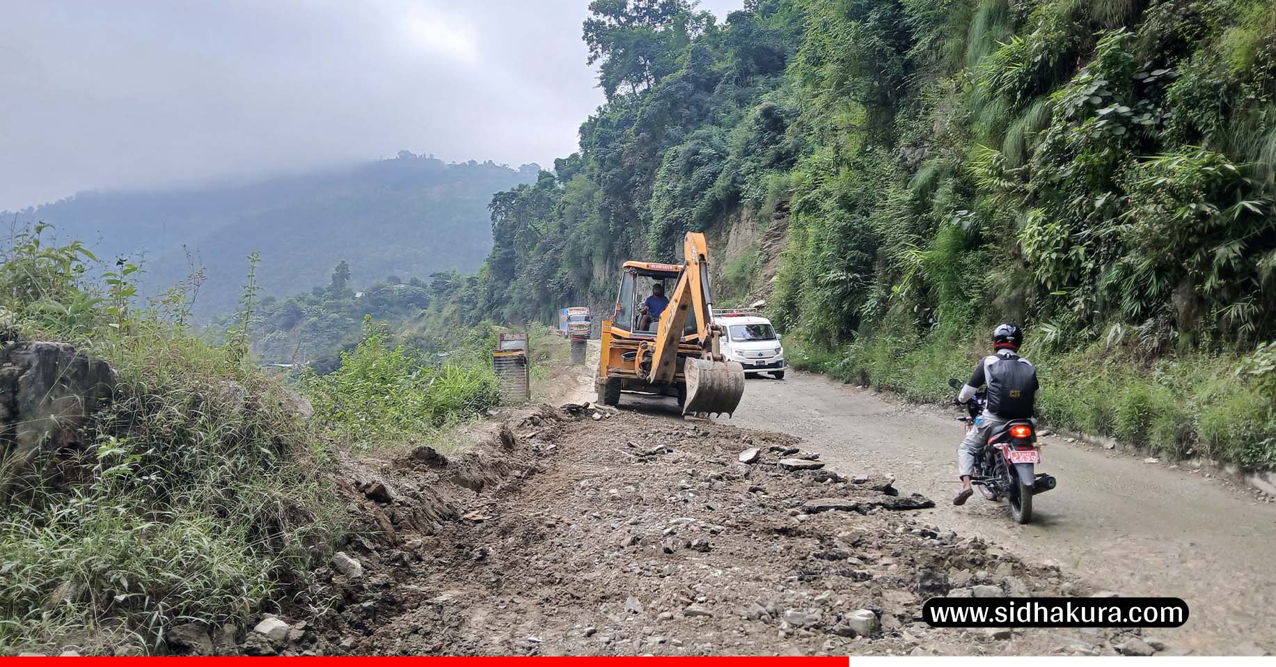 पृथ्वीराजमार्गको नागढुङ्गा–मलेखु खण्ड एक साताको लागि आंशिक बन्द हुने