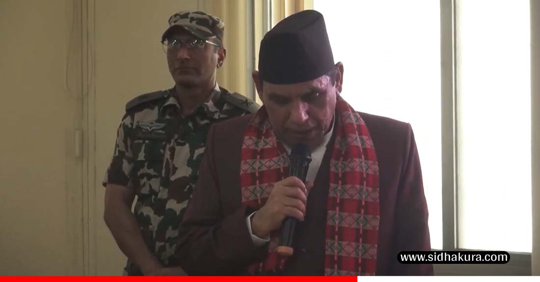 आदिवासी जनजातिको अधिकार कार्यान्वयनका लागि सहकार्य आवश्यकः अध्यक्ष दाहाल