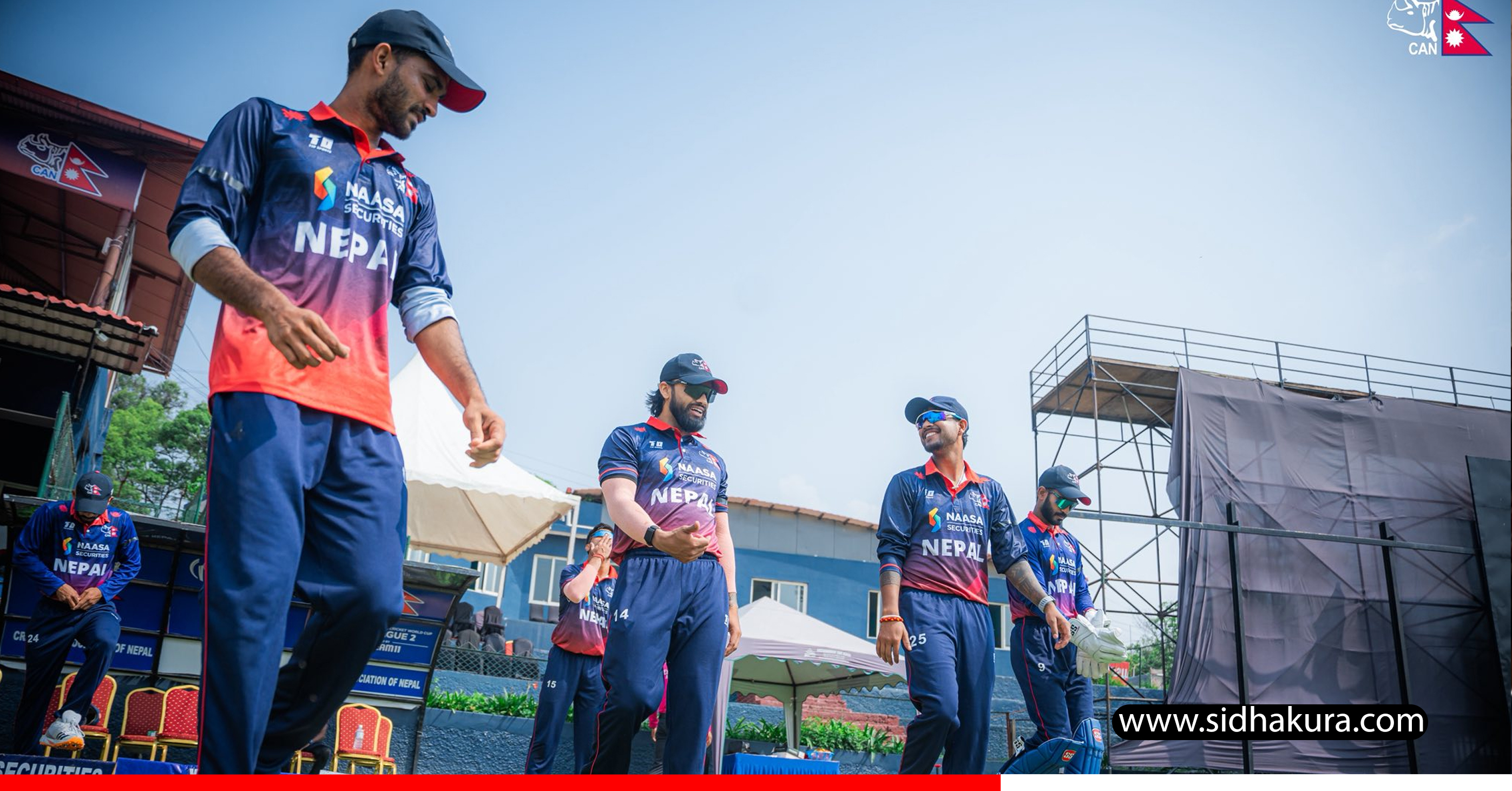 आइसिसी विश्वकप क्रिकेट लिग–२ः ओमानविरुद्धको खेलमा नेपालले बलिङ गर्दै