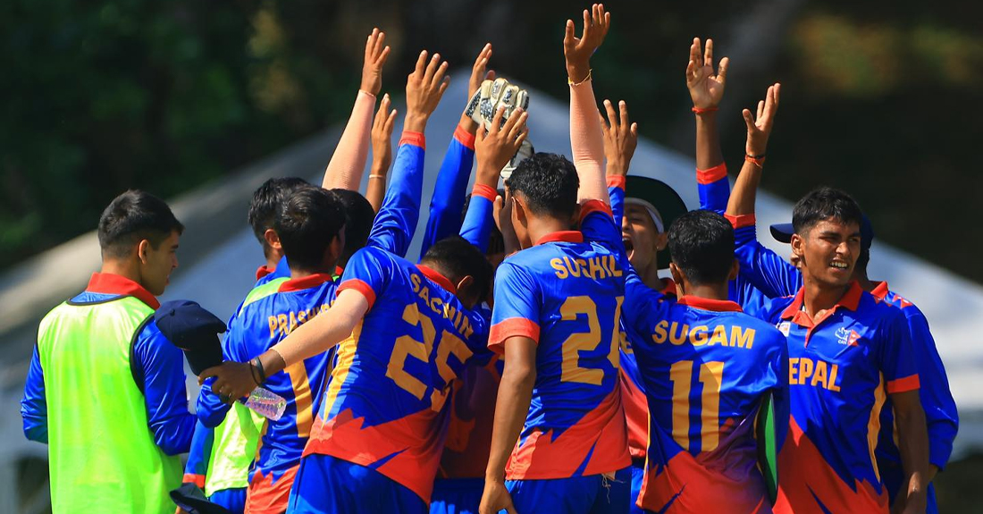 सिंगापुरलाई हराउँदै नेपालले जित्यो एसीसी यू–१६ इस्ट जोन कपको उपाधि