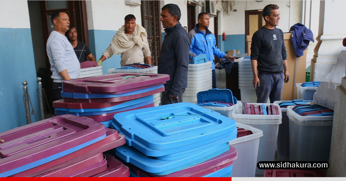 प्रतिनिधिसभा निर्वाचनः आयोगले नौ प्रकारका सामग्री पठाउने