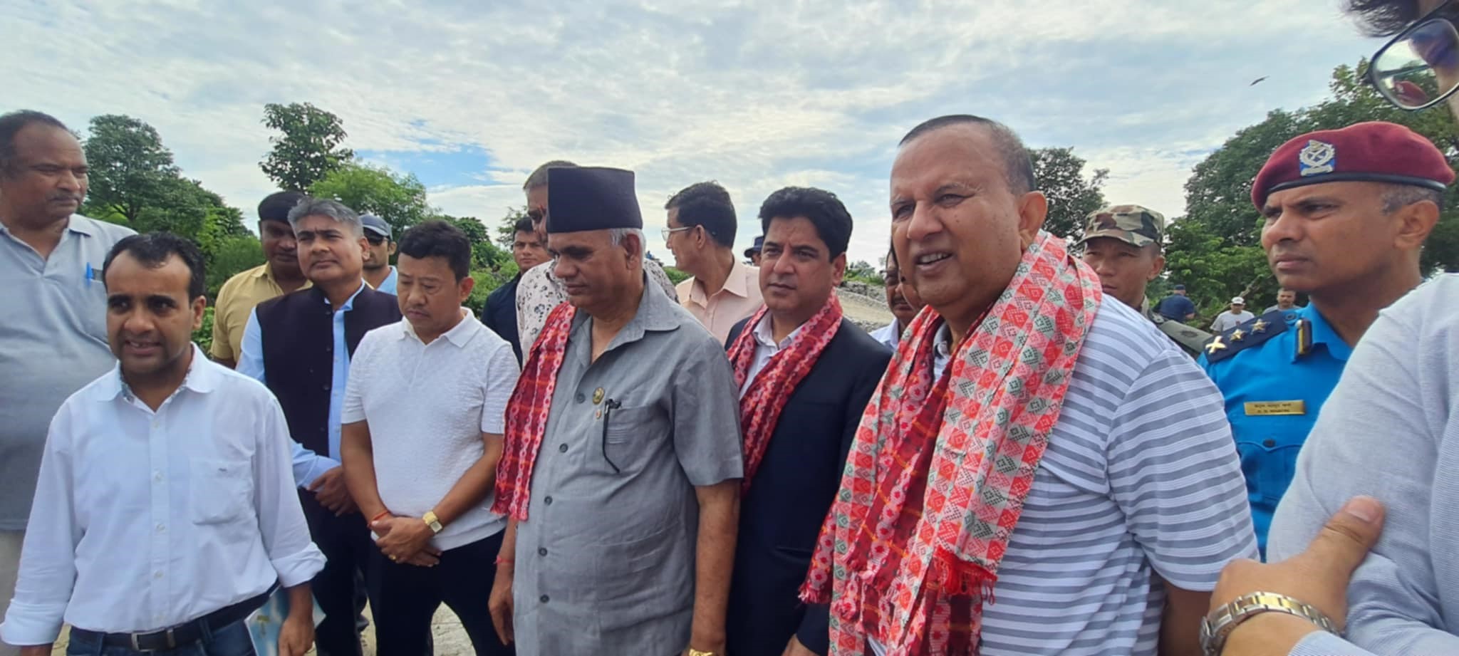 दोधारा चाँदनी सुक्खा बन्दरगाहको शिलान्यास प्रधानमन्त्रीको भारत भ्रमणका क्रममा हुन्छः मन्त्री भण्डारी