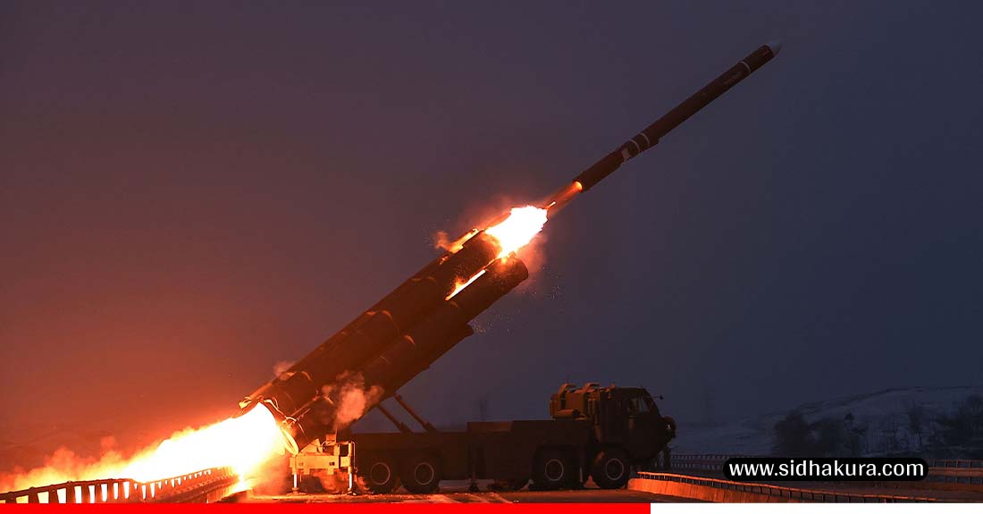 उत्तर कोरियाद्वारा क्रुज मिसाइल परीक्षण