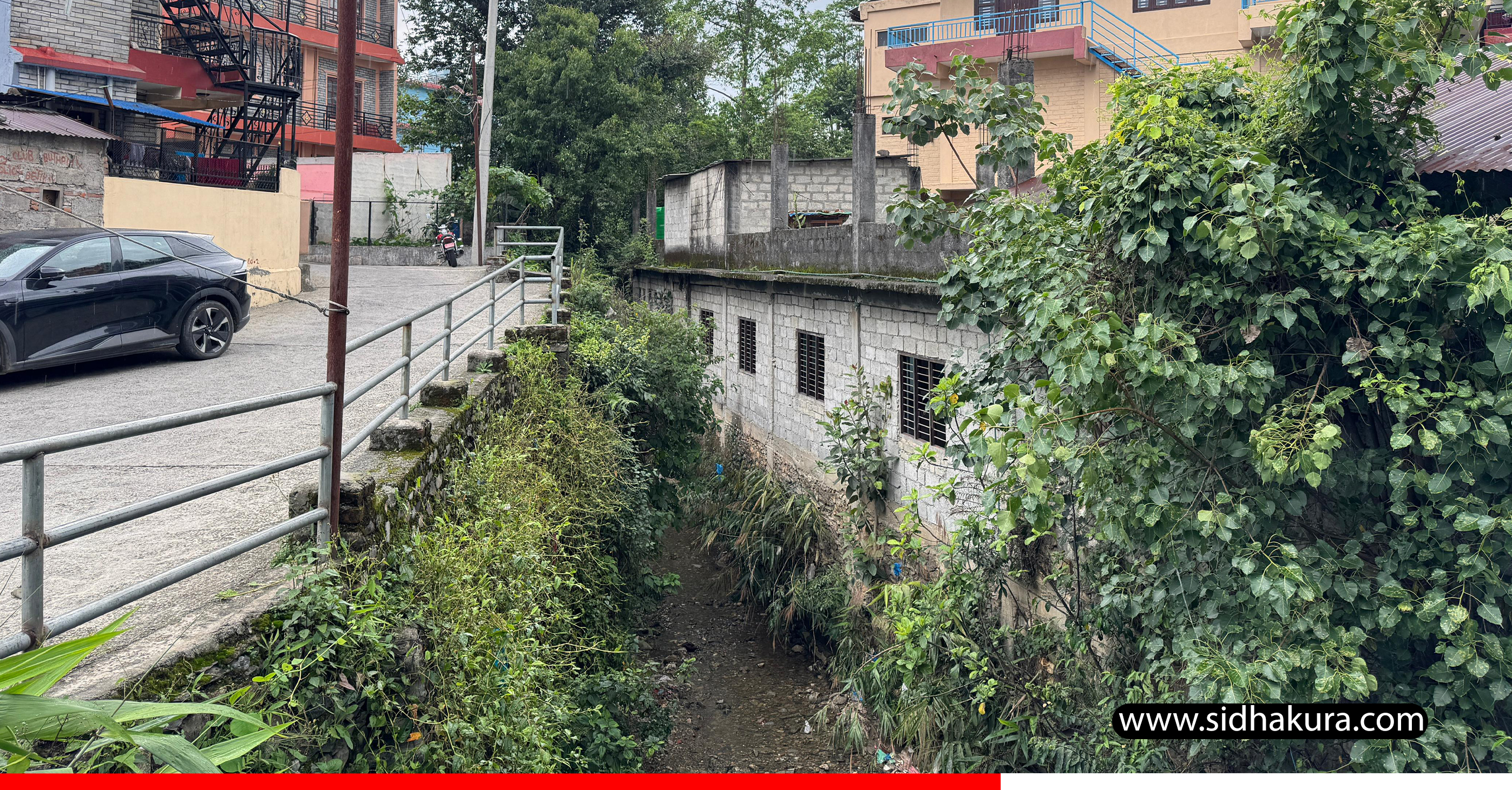 पोखराको अतिक्रमित फिर्के खोलालाई प्राकृतिक बहावमा ल्याइँदै