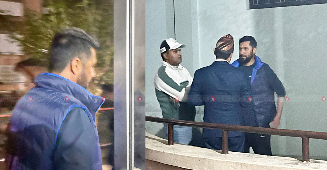 रुपन्देही जिल्ला अदालत पुगे लामिछाने, केही बेरमा रिहा हुँदै