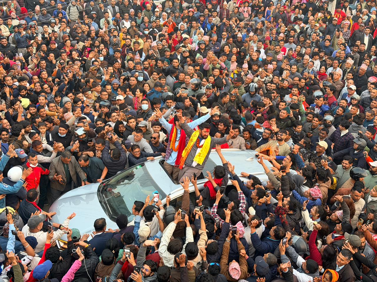 रवि लामिछानेको जनसम्पर्क कार्यक्रममा नवलपरासी प्रशासनको अड्को, आचारसंहिता ध्यानमा राख्न आग्रह