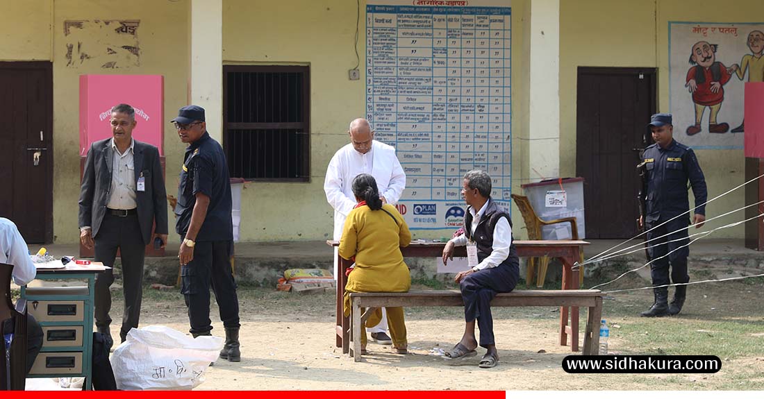 प्रतिनिधिसभा सदस्य निर्वाचनः शान्तिपूर्ण रुपमा सम्पन्न