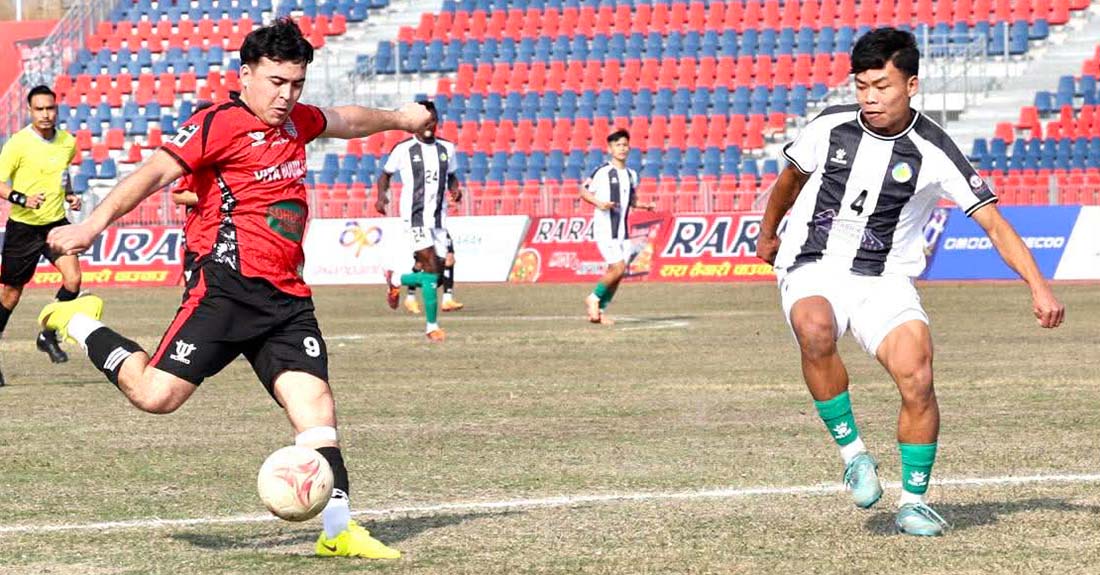 उज्वेकिस्तानको आभा फुटबल क्लब आहा रारा पोखरा गोल्डकपको सेमिफाइनलमा