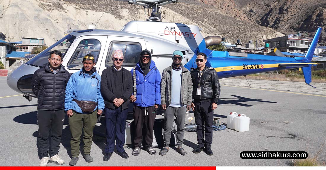 छार्का भेरोलमा अलपत्र परेका दुई पर्यटकको उद्धार