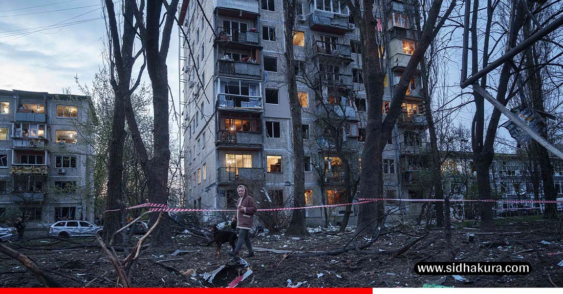 युक्रेनमा रूसी आक्रमण, १४ जनाको मृत्यु