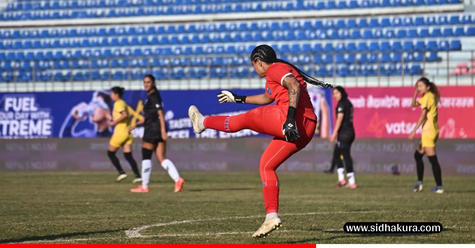 साफ महिला क्लब च्याम्पियनसिपः कराची सिटी र ट्रान्सपोर्ट युनाइटेडबीचको खेल बराबरी