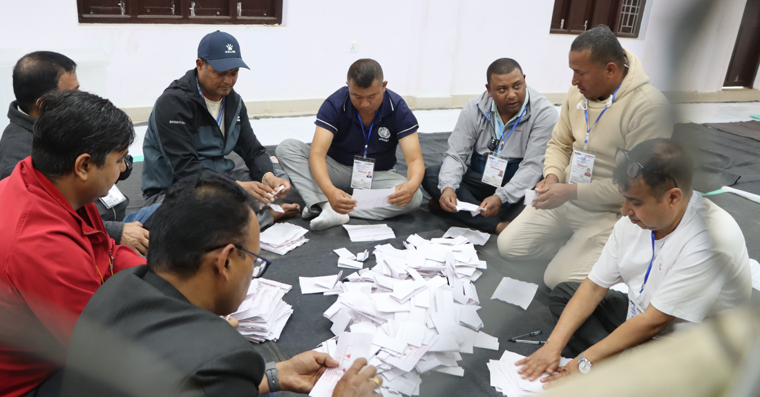 सङ्खुवासभामा मतगणनाका कार्य सुरु