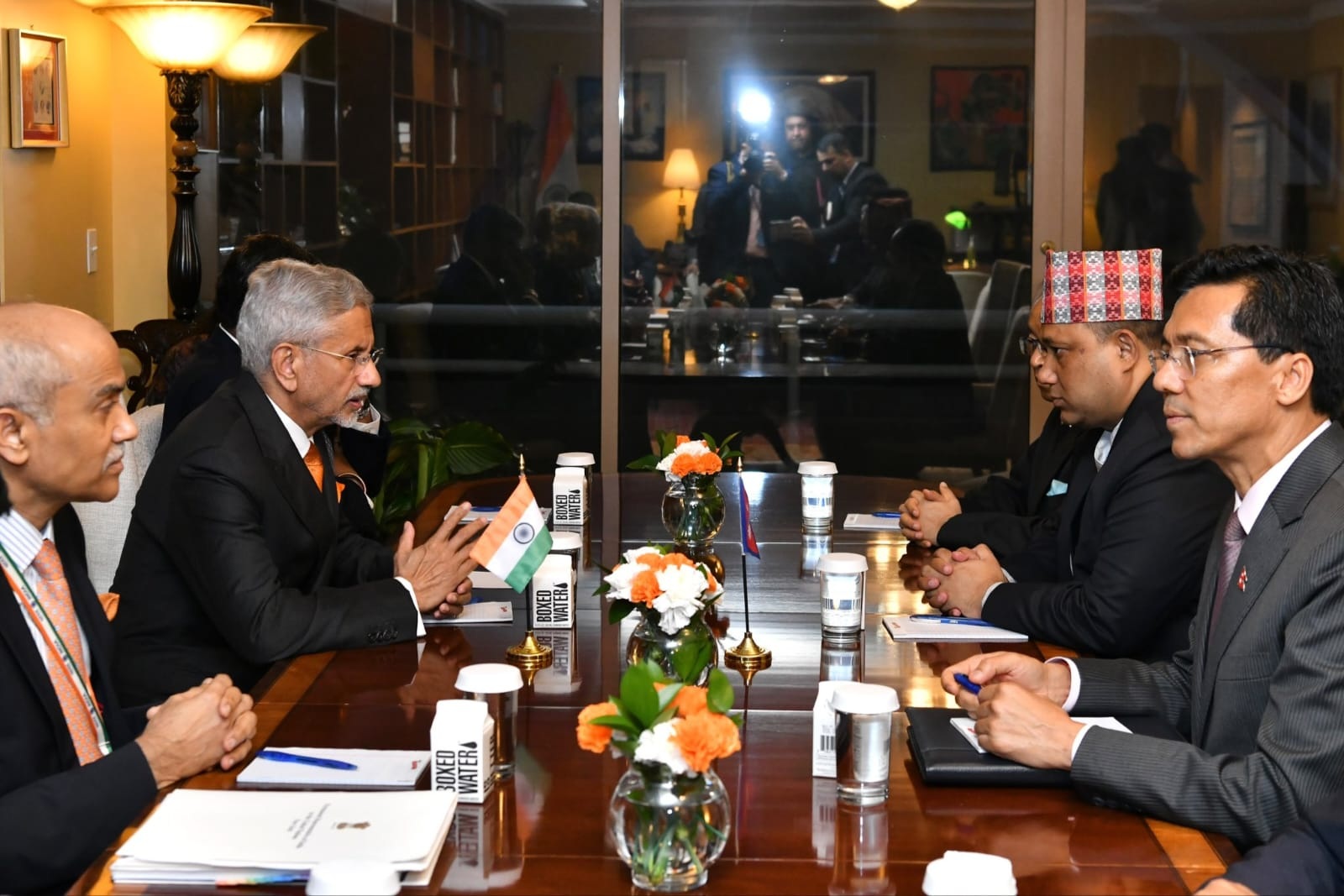 न्यूयोर्कमा परराष्ट्रमन्त्री खनाल र भारतीय विदेशमन्त्री जयशंकरबीच भेटवार्ता