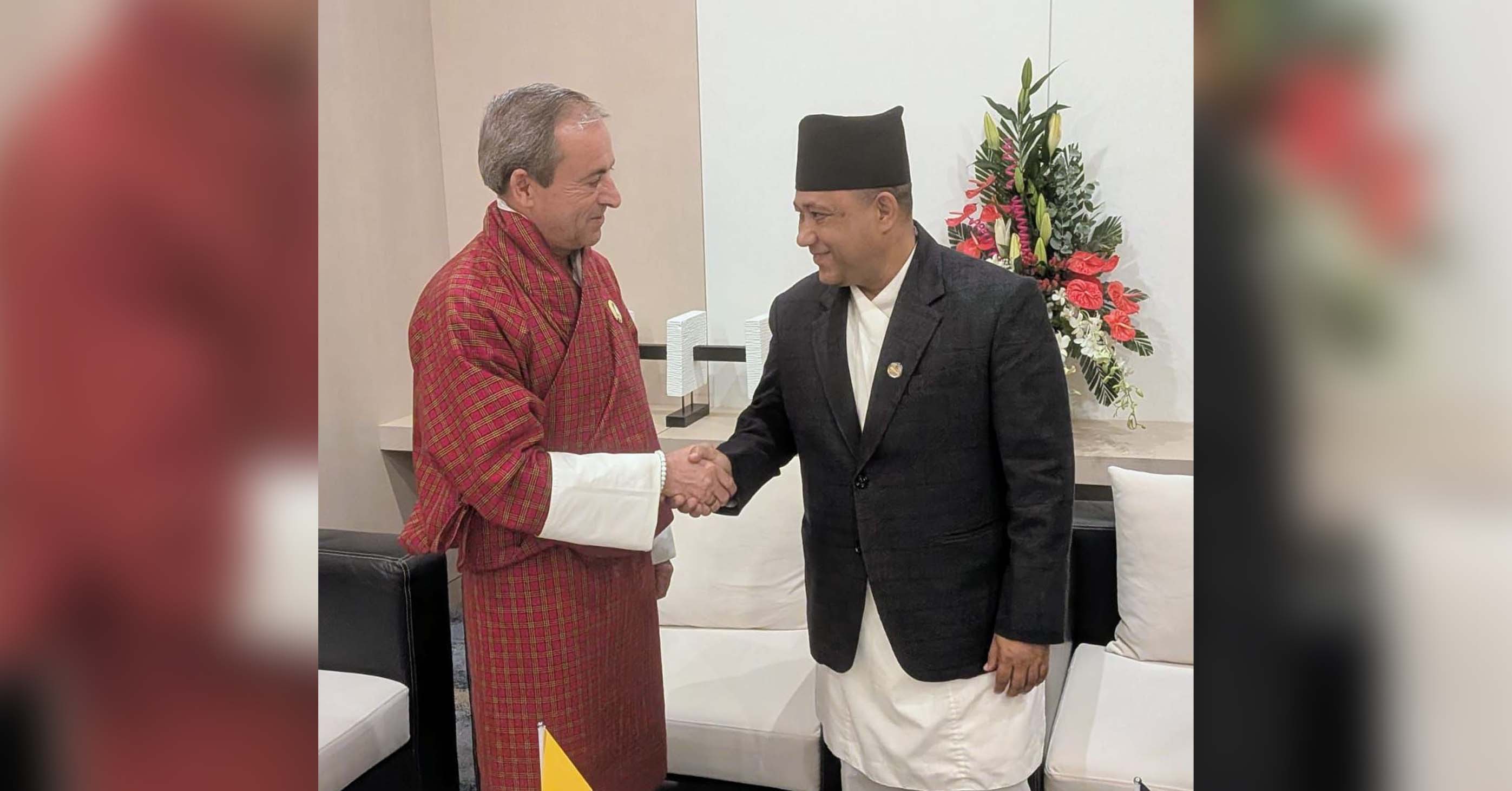 परराष्ट्रमन्त्री खनालसँग भारत, भूटान र बङ्गलादेशका विदेशमन्त्रीको भेटवार्ता