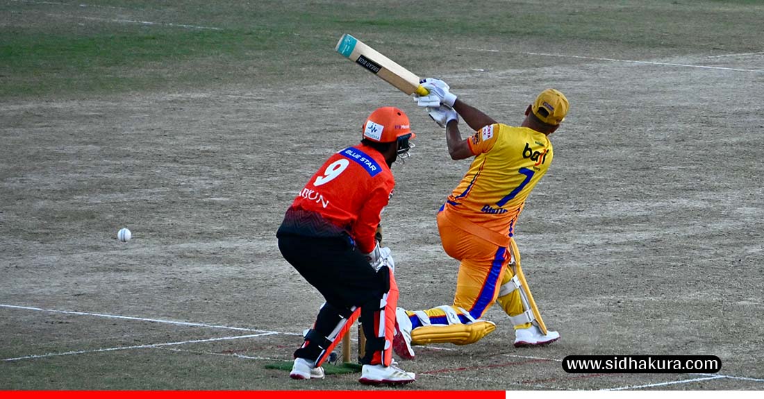 एनपिएलः सुदुरपश्चिमद्वारा चितवनलाई एक सय ७० रनको लक्ष्य