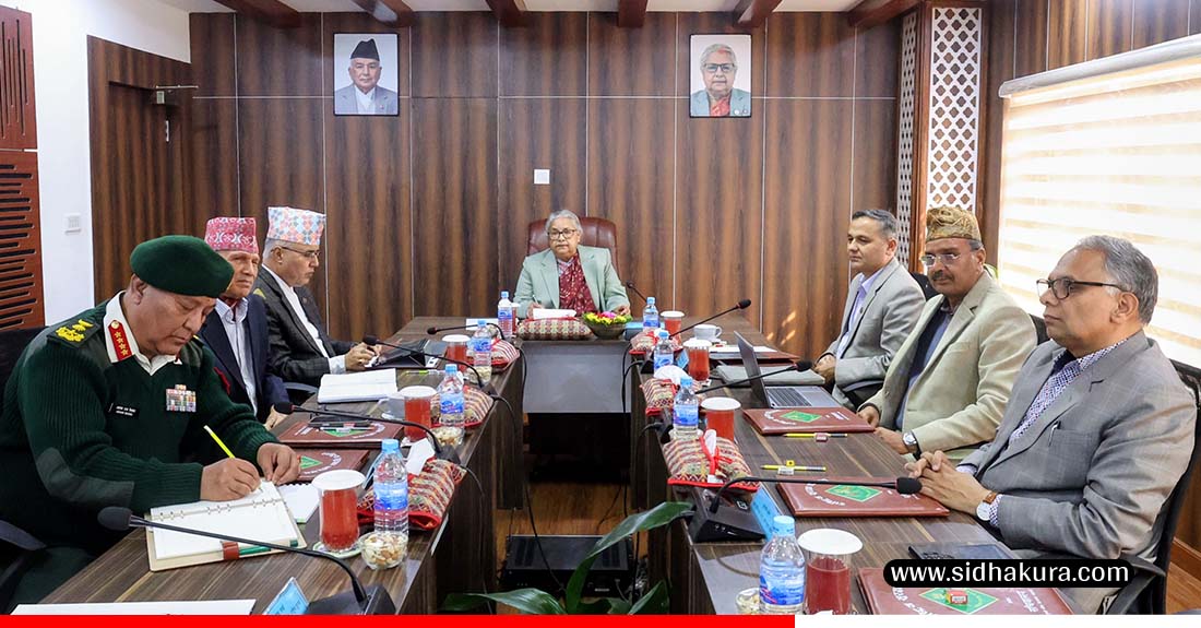 निर्वाचनका सम्पूर्ण तयारी पूरा भएको राष्ट्रिय सुरक्षा परिषद्को निष्कर्ष