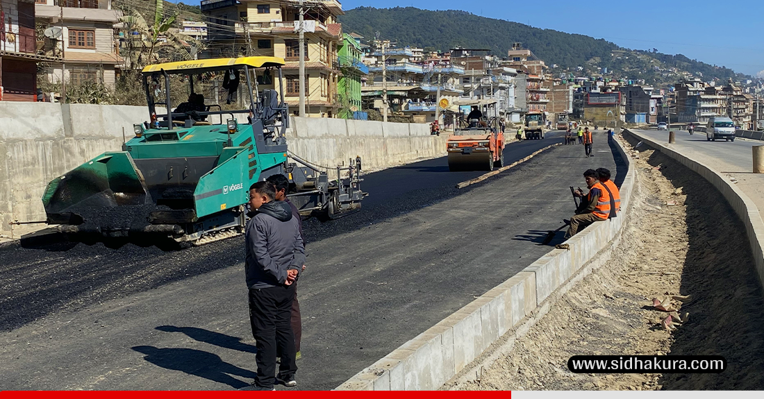 तीनवर्षमा सूर्यविनायक–धुलिखेल सडक विस्तारको भौतिक प्रगति ६७ प्रतिशत
