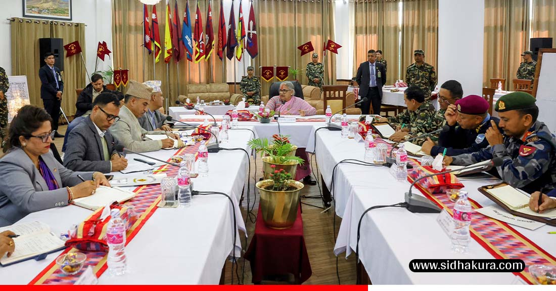 प्रधानमन्त्रीद्वारा प्रदेशको निर्वाचन सुरक्षा व्यवस्था सम्बन्धमा जानकारी