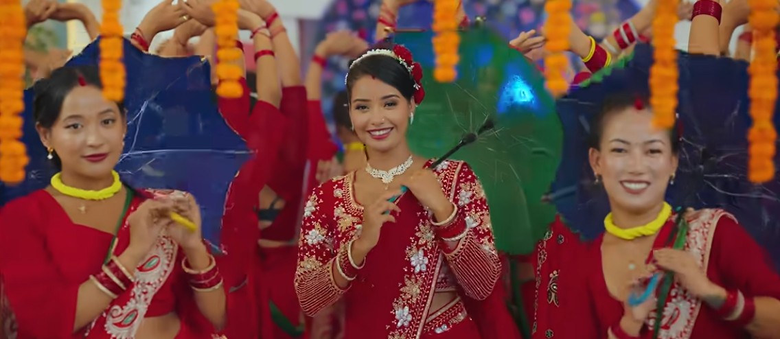 रोशनराज भट्टराई र एलिना चौहानको 'तीजको लहर' गीत सार्वजनिक