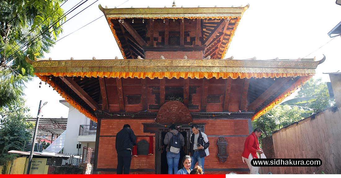 छैटौं शताव्दीको ऐतिहासिक ब्रह्मा मन्दिरको पुनःनिर्माण