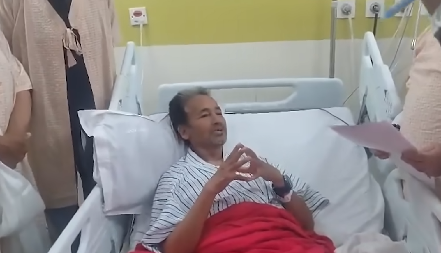 भारतीय अभियानी सोनम वाङ्चुकले २६ दिनमा तोडे अनसन