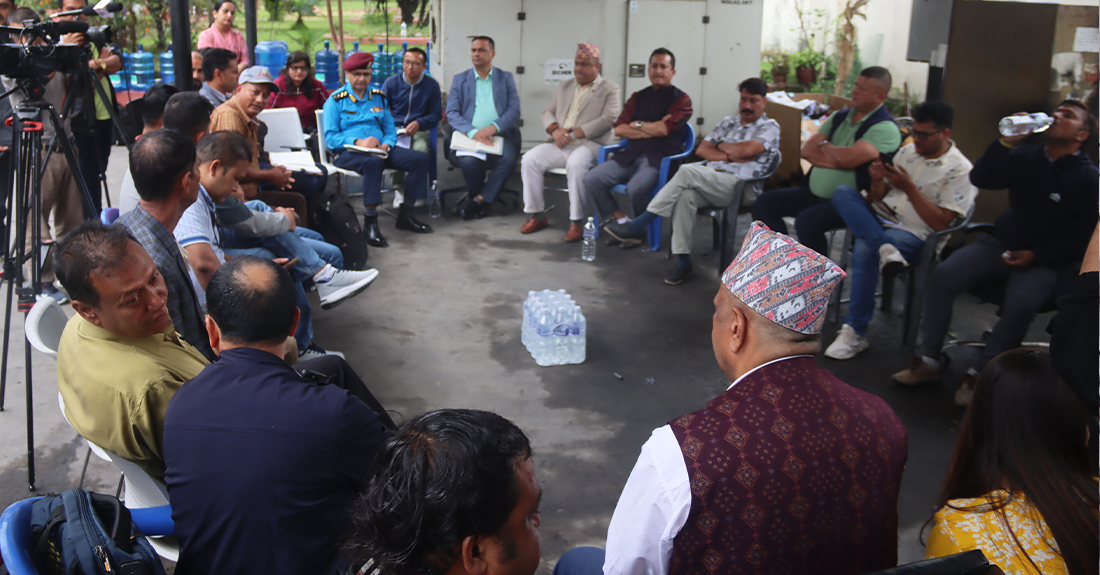 सेवालाई थप प्रभावकारी बनाउने विषयमा सरोकारवालासंग यातायात विभागको छलफल