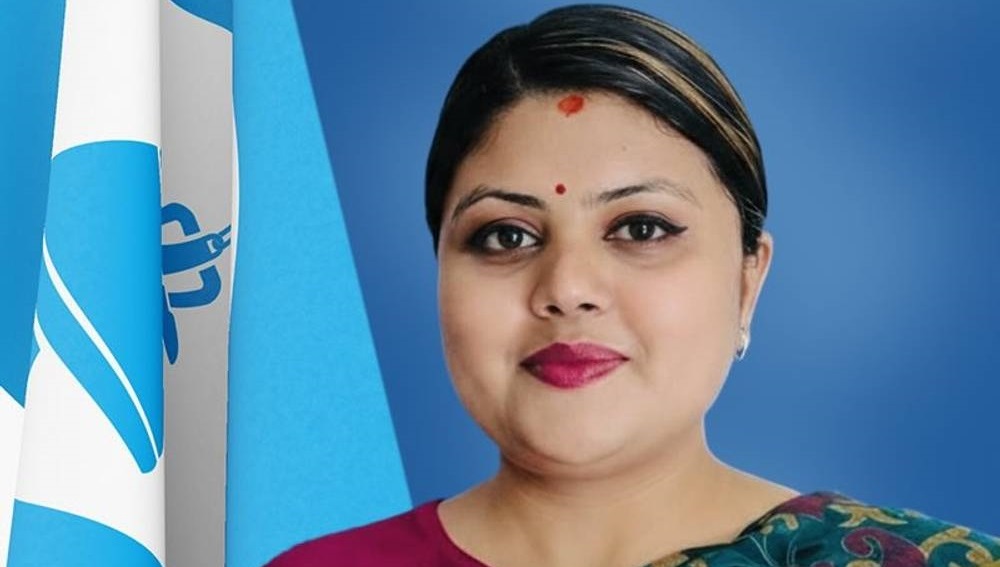 कांग्रेसका शेखर कोइराला भन्दा चार गुणा बढी मत ल्याएर विजयी भइन् रास्वपाकी रूविना