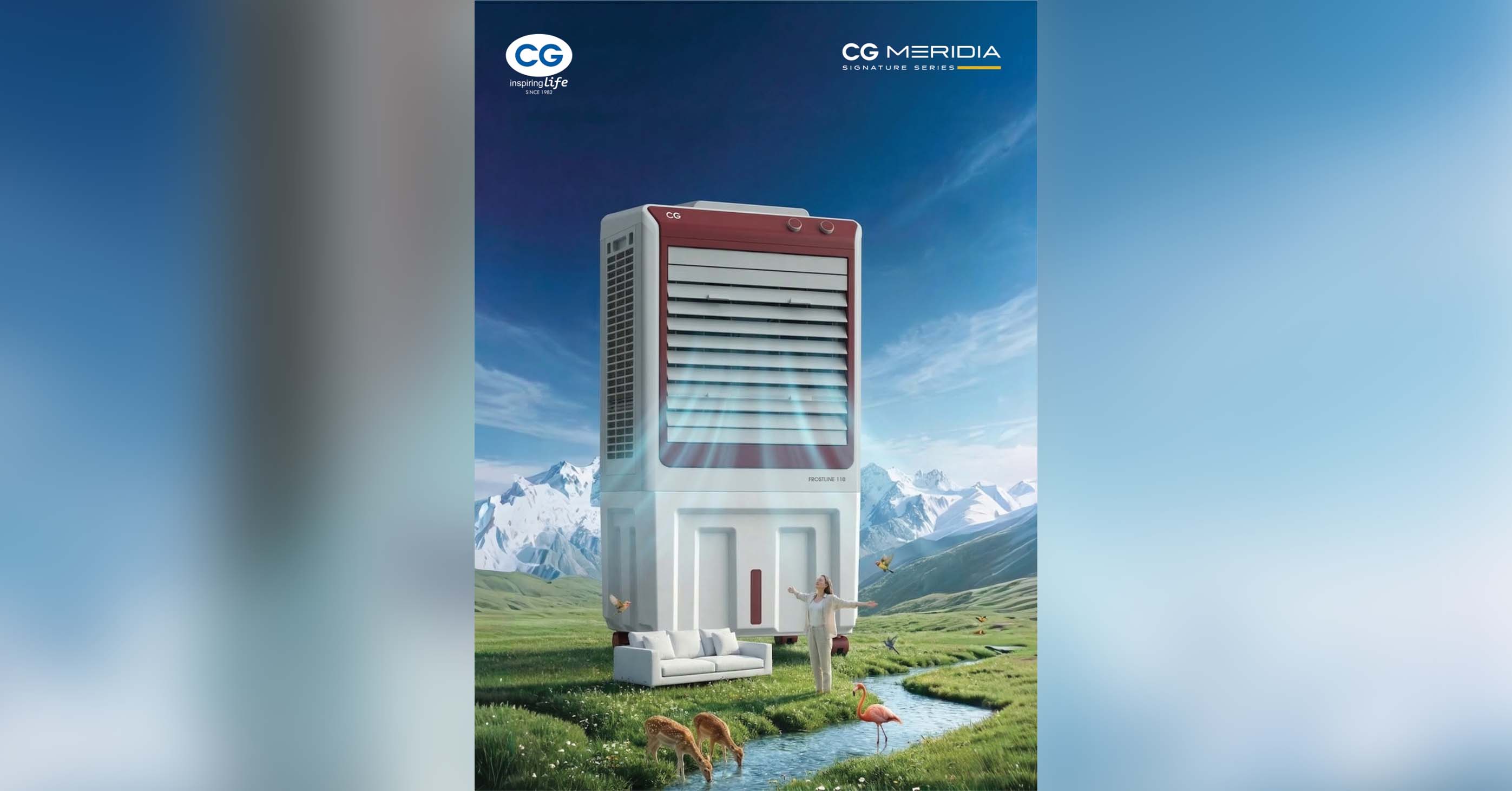 गर्मीलाई मात दिन सीजी ब्रान्डको 'मास्टरस्ट्रोक': नयाँ 'Frostline' कुलर लाइनअप सार्वजनिक