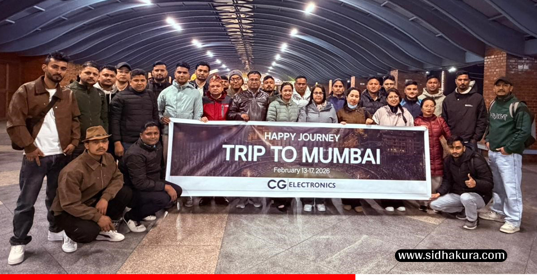 सिजी इलेक्ट्रोनिक्सका ४० भाग्यशाली विजेताहरू ‘नेपाल र वेस्ट इन्डिज’ को खेल हेर्न मुम्बई प्रस्थान