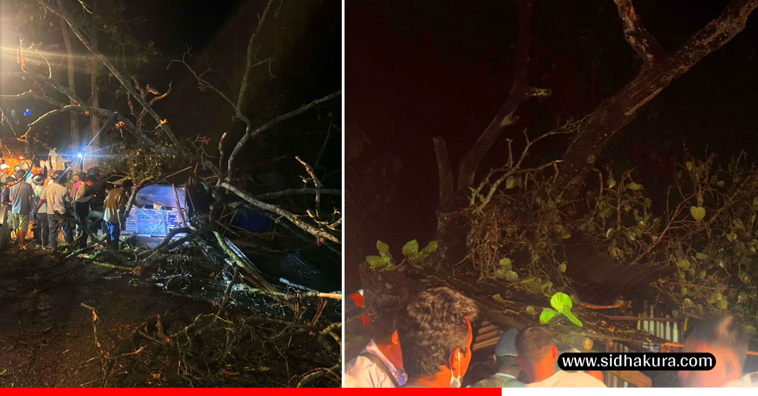 कटारीमा हावाहुन्डरीका कारण २ जनाको मृत्यु, ५ जना घाइते